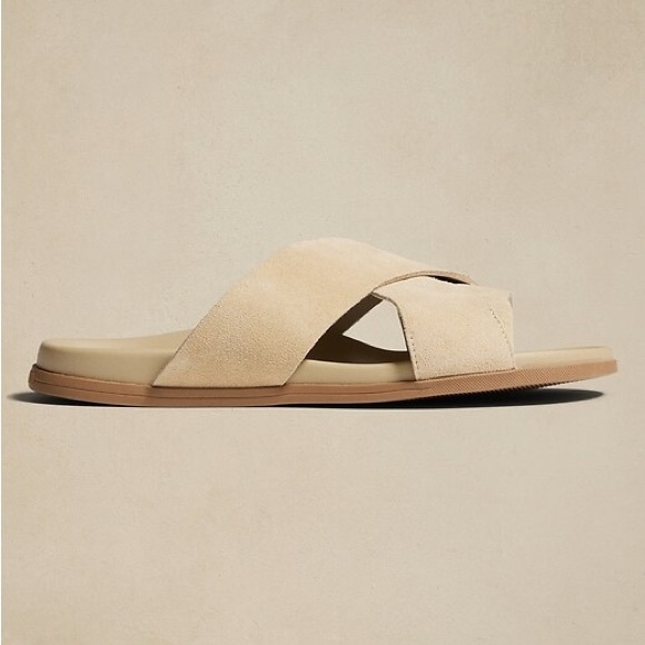 Banana Republic CROSSOVER SUEDE SANDAL - Picture 3 of 6